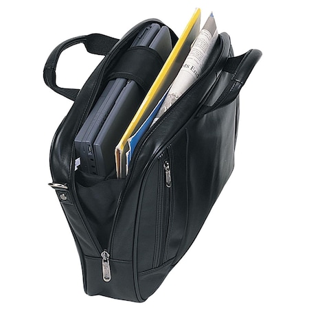 Preferred Nation The Editor Briefcase, Black P6154.BLK